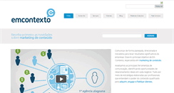 Desktop Screenshot of emcontexto.com